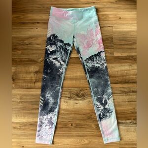 Ivivva Kids Leggings - Pastel and Black